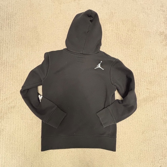 Jordan, Boy's Sweatshirt, Black, Size Small - Picture 2 of 3